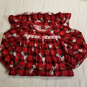 Peanuts kids small nightgown